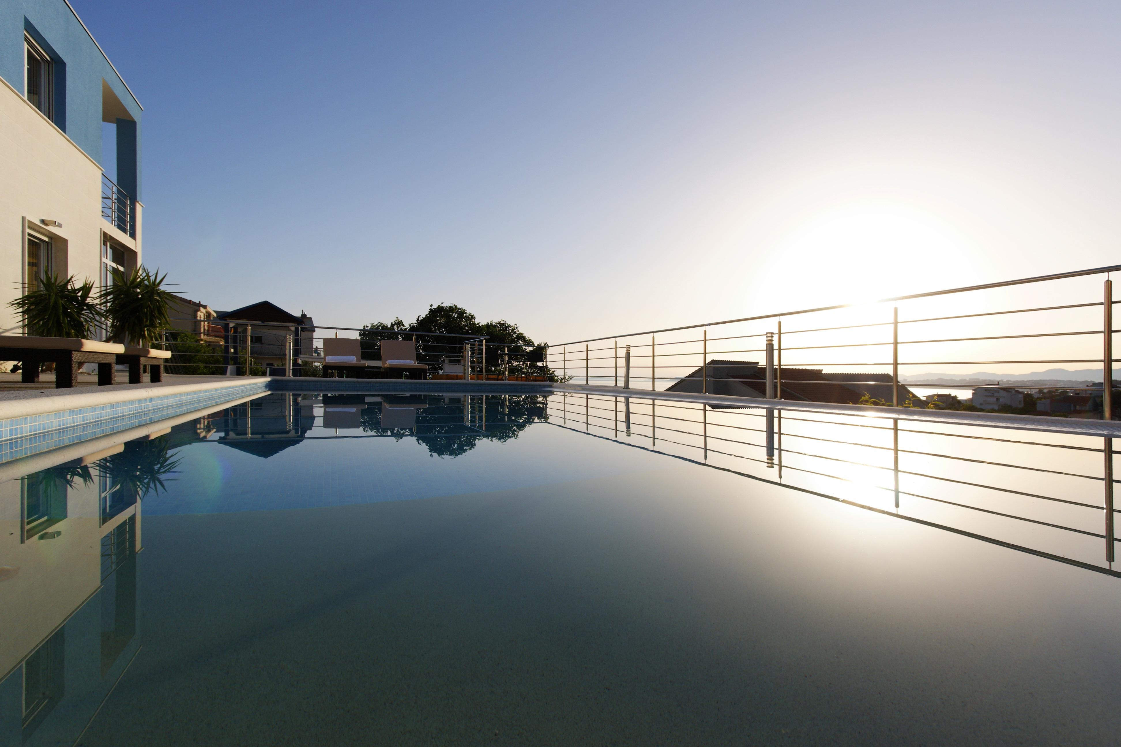 Villa Mermaid Your Croatian Haven With Luxury Pool And Scenic Views Podstrana Dış mekan fotoğraf